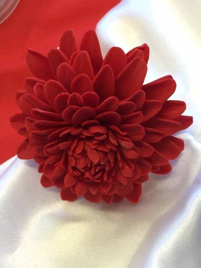 Fondant Flower Image source: With A Flair 
